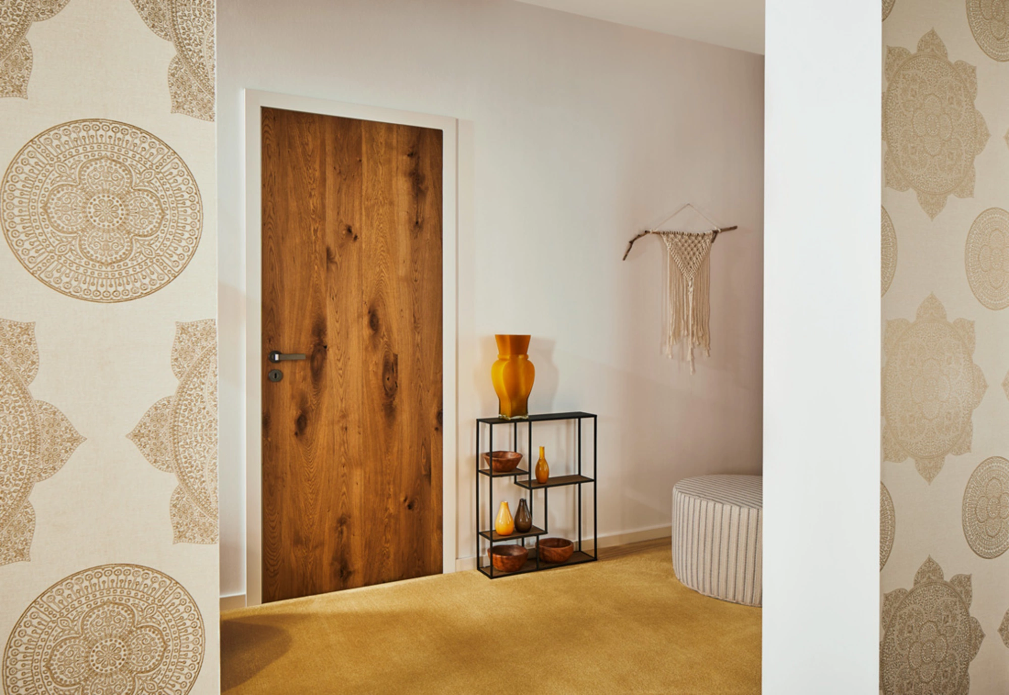 JOKA Türblatt 'FIERA STUMPF' Kante 9016 Almeiche excellent,längs