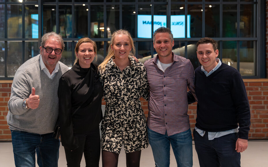 Gruppenfoto von den 5 Personen aus dem LVT-Team.